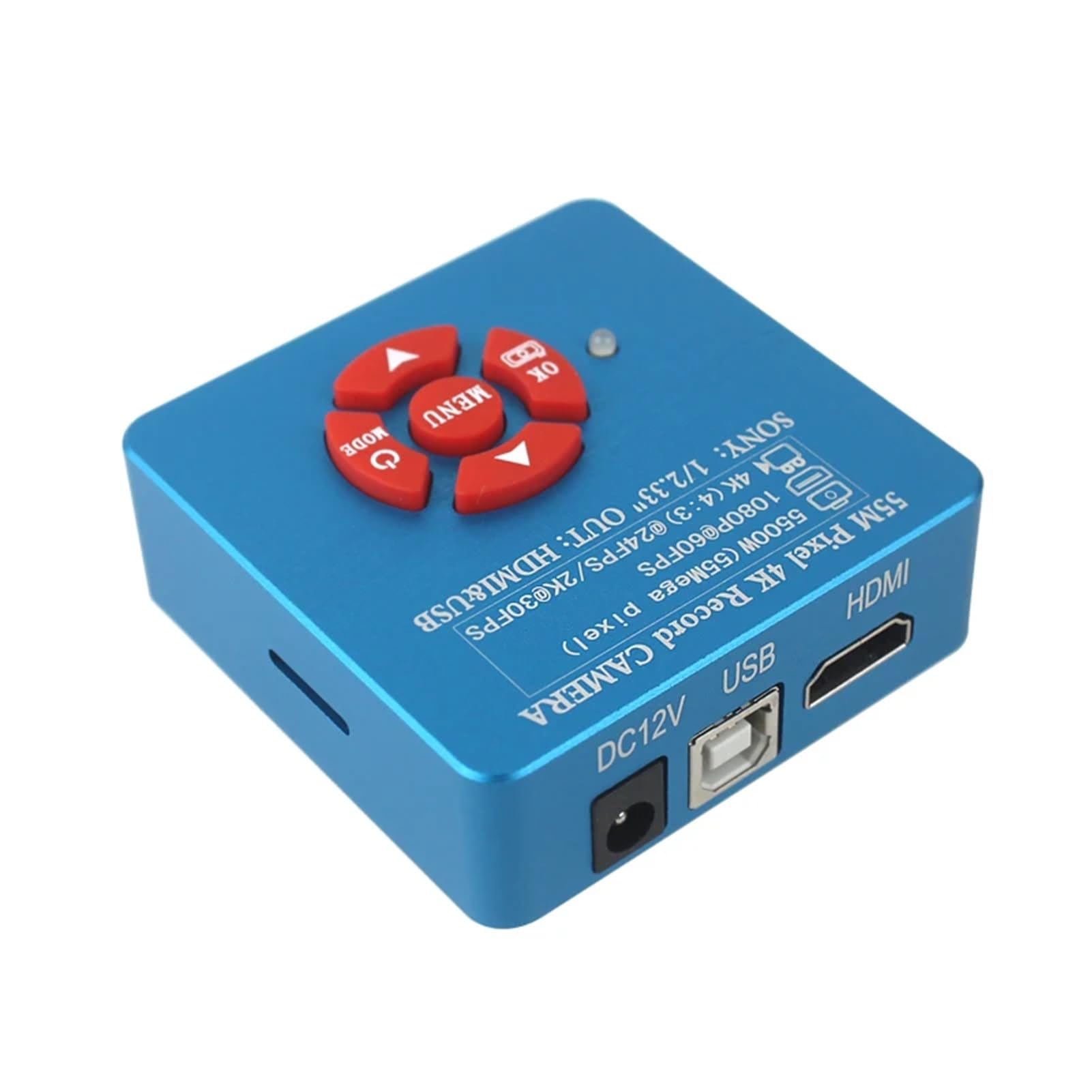 IMX307 48MP 50MP 4K HDMI USB C-Mount Videocamera per microscopio Industriale per Telefono PC PCB IC Saldatura Riparazione