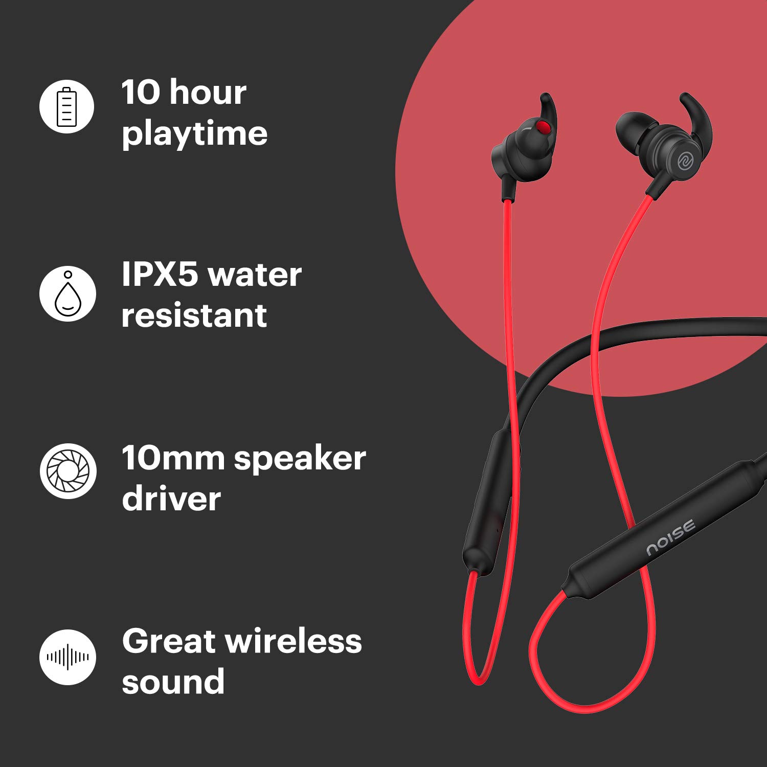 Noise Tune Active Bluetooth Wireless 