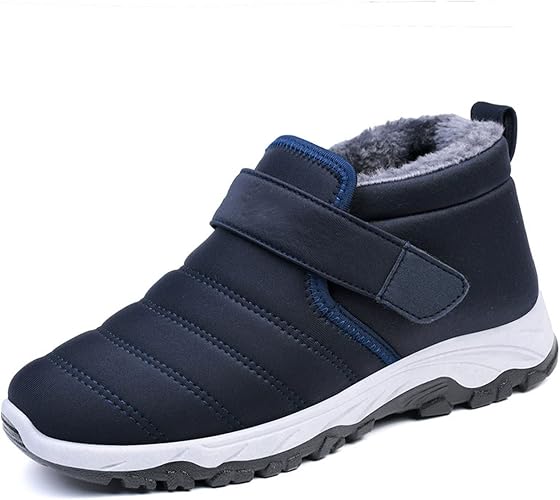 TREWQ Dames Winter Snowboots Met Warme Vacht Platte Katoenen Schoenen Met  Klittenband Casual Snowboots,Blauw,39 EU : Amazon.nl: Kleding, schoenen \u0026  sieraden