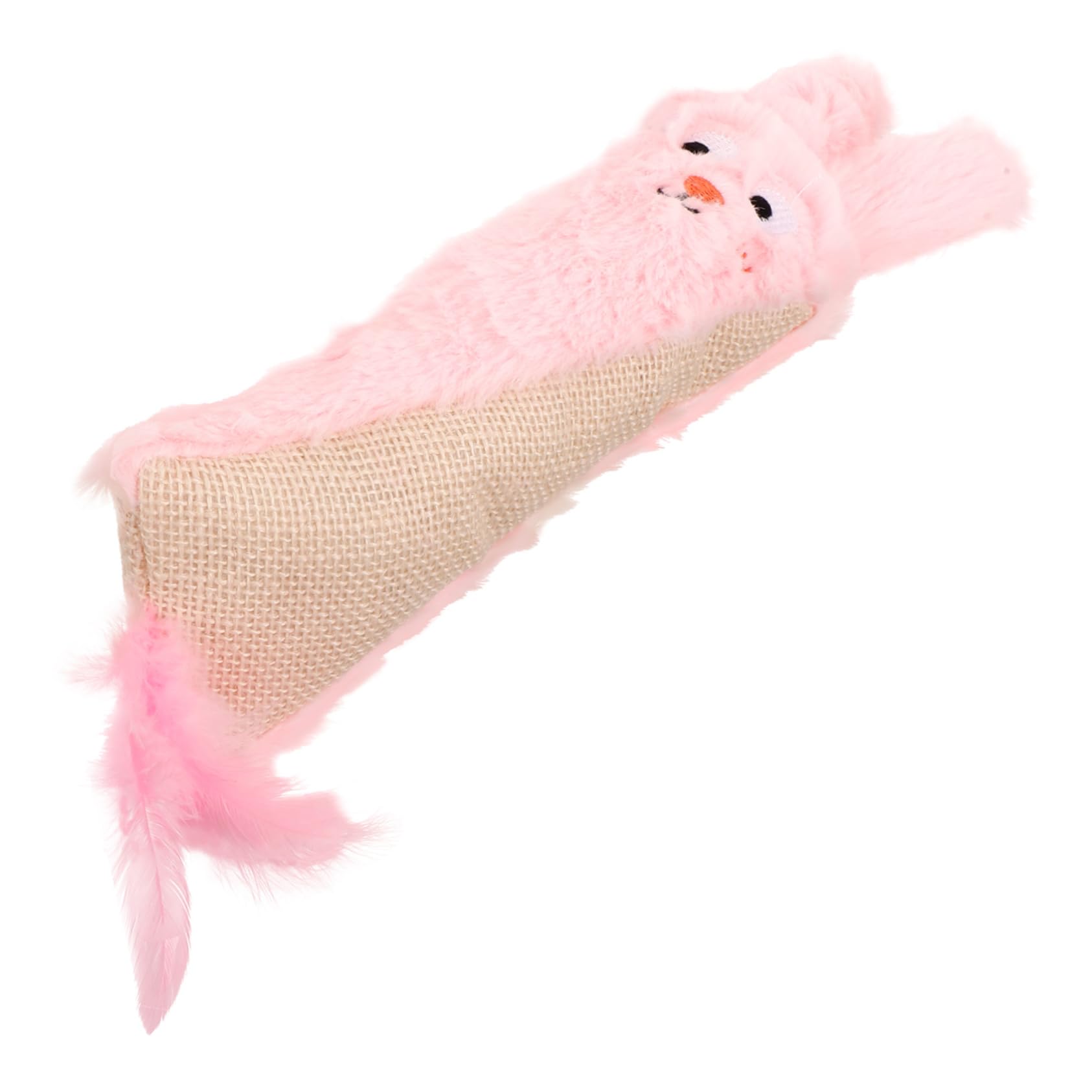 BESPORTBLE Jouet à Herbe à Chat pour Chat Peluche Forme De Dessin Animé Remplie Papier Froissé Jouet à Mâcher Interactif Intérieur
