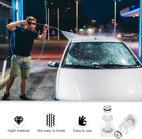 Miniatura 4 de YPWangShengRui Filtros de agua para lavadora de alta presión, filtro de entrada de conector de 34 pulgadas, presión de lavado, entrada de bomba de