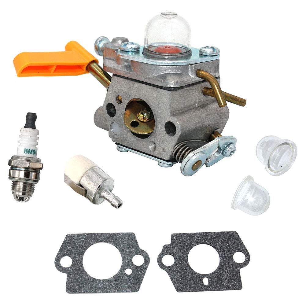 P SeekPro Carburetor for Homelite Ryobi Ryan Lawnboy Toro 30cc 26cc 25cc String Trimmer Blower RY26500 RY29550 RY09600 RY52014 RY30000 BC30 RY30004 RY30530 RY52001 RY26500 RY28000 ZAMA C1U-H60