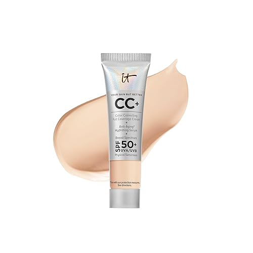 Crema It Cosmetics Your Skin But Better CC con factor SPF 50 ligero tamaño para viaje 0406 onzas Crema It Cosmetics Your Skin But Better CC con factor SPF 50 ligero tamaño para viaje 0406 onzas