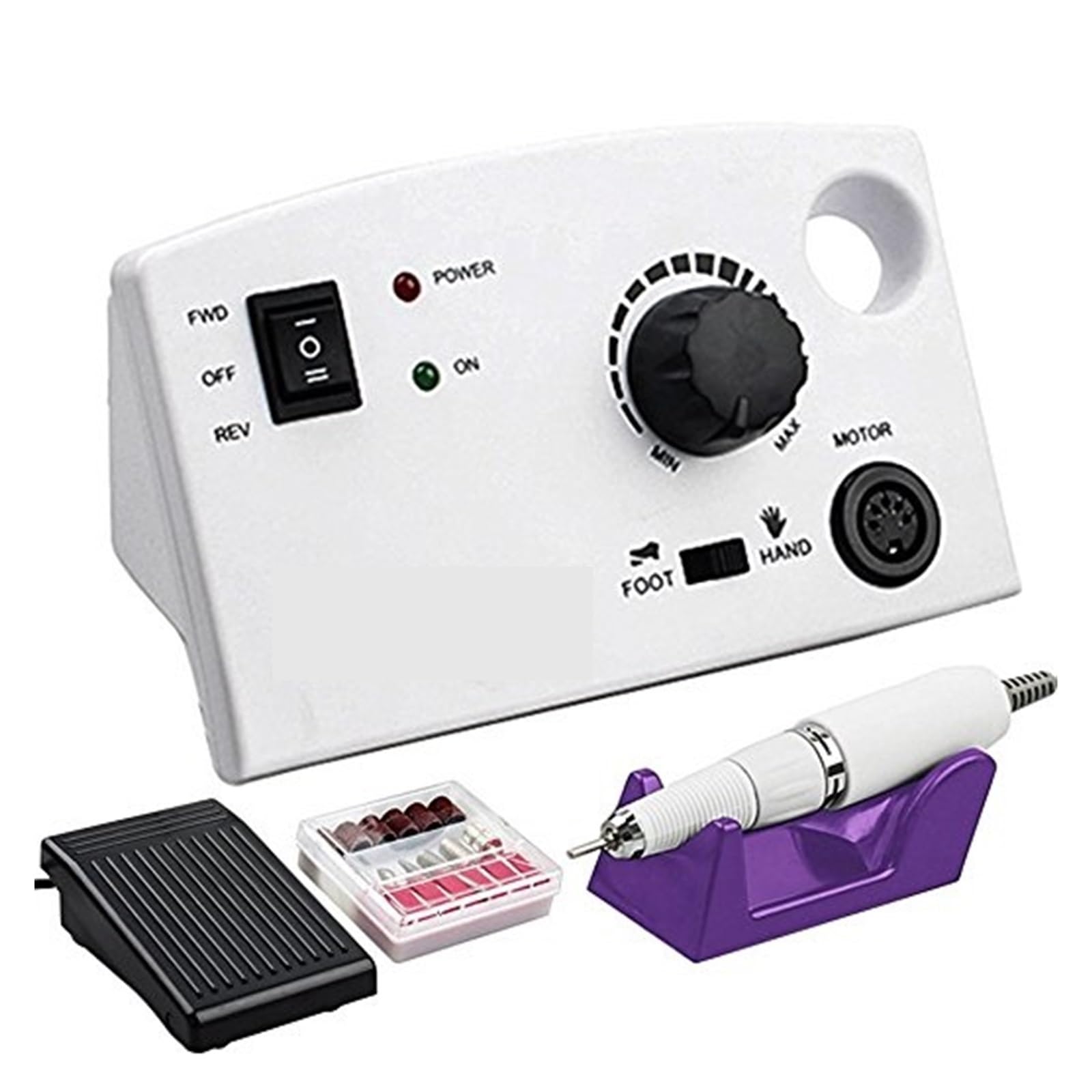 35000 obr./min elektryczna wiertarka do paznokci maszyna manicure wiertła akcesoria zestaw Pedicure ceramiczne wiertło narzędzia