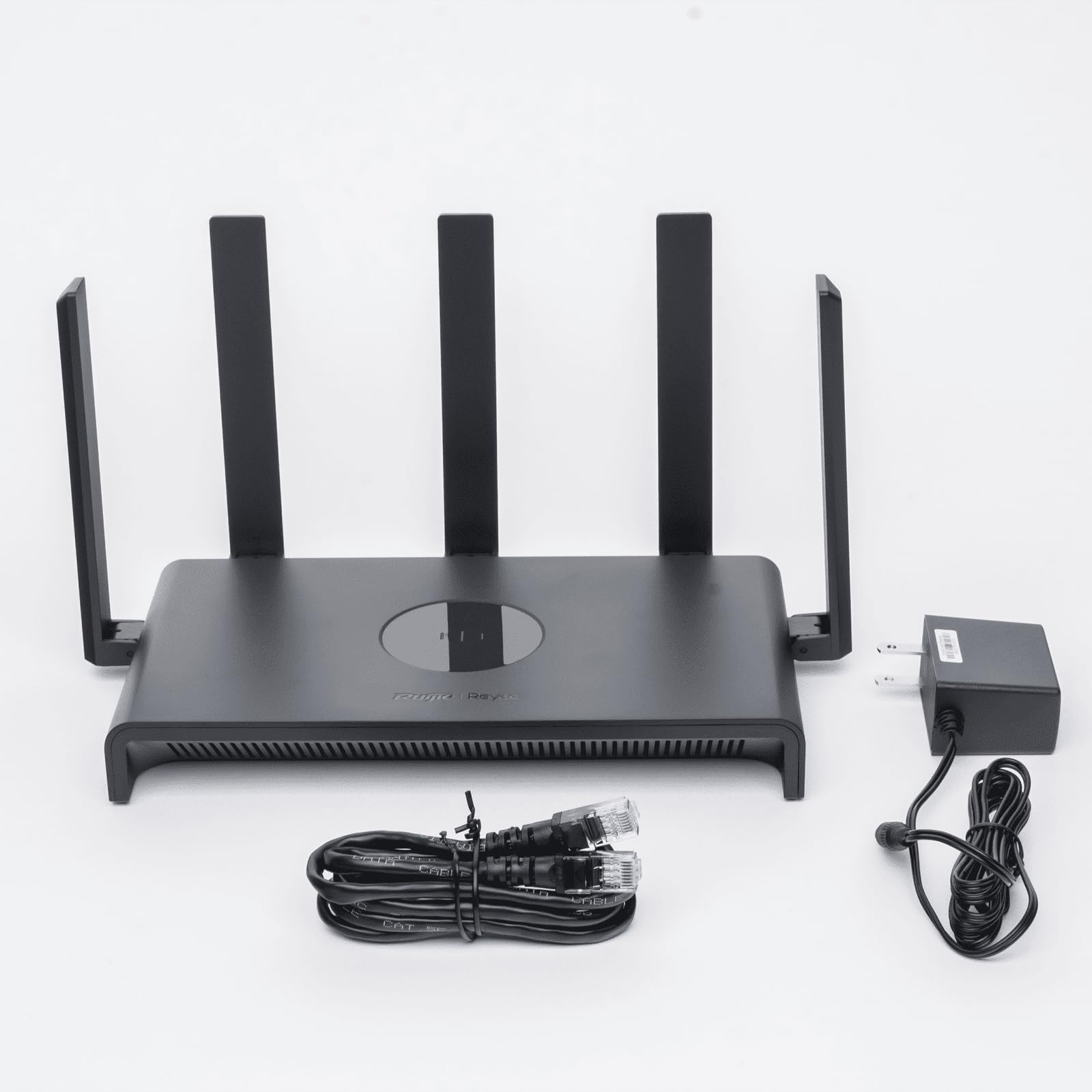 Ruijie Router WiFi 5 AC1300 Dual Band, MU-MIMO 2x2, 1 porta WAN Gigabit, 3 porte LAN, 5 antenne