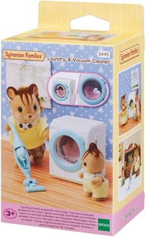Sylvanian Families Çamaşır Makinesi ve Elektrik Süpürgesi