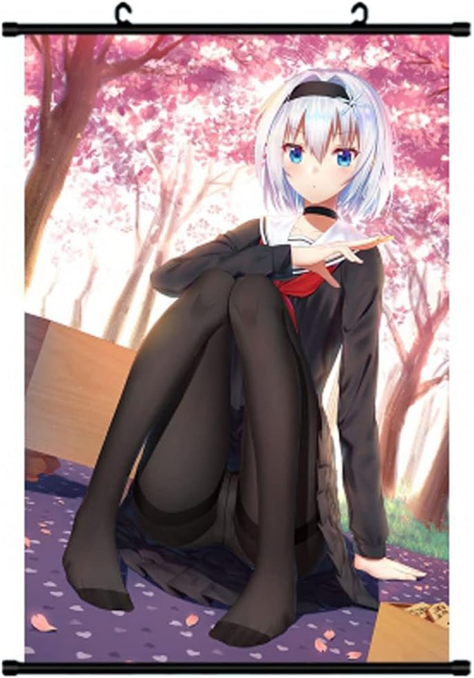 makeuseof Ryuuou no Oshigoto Wall Scroll Poster Art Print Size:24"x36''/16''x24'' (16"x24"(40cm X 60cm))