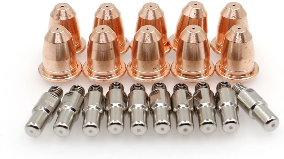 WS PK-20 Plasma Electrode & Tip 0.8mm 0.030'' fit Trafimet/Klutch 275i & 375i cutter S25 S45 Torch