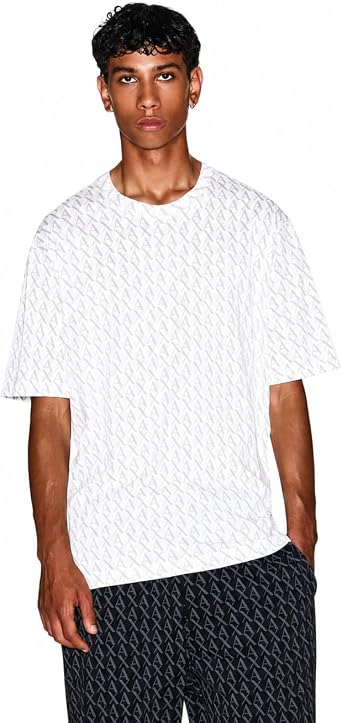 Armani Exchange All Over Logo Tee