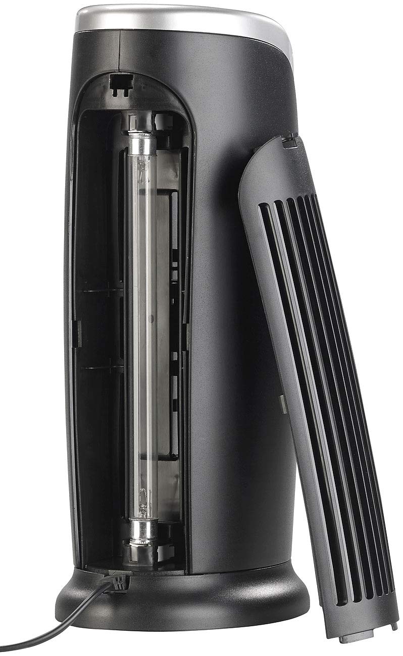 Sichler Haushaltsgeräte Purificateur d'air 10 W avec lumière UV, ioniseur et ventilateur LR...