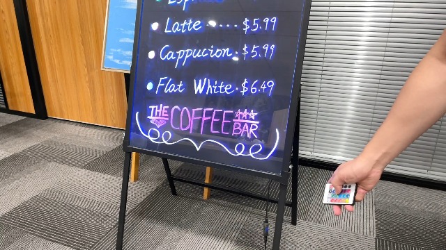 Amazon.com : Standing A-Frame LED Message Writing Board 32