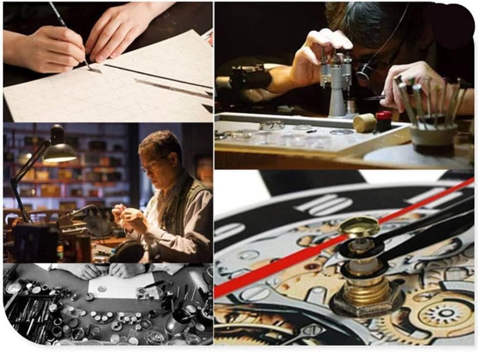 Miniatura 4 de QianZhou-Uk Reloj de pared de vinilo africano, reloj de pared retro silencioso de animales de safari, regalos de animales sudafricanos, decoración