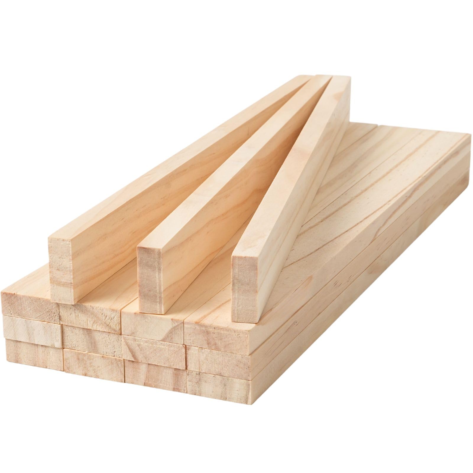 Unfinished Wood Strips - 15 Dowels 1/4x1x12 -14 Unfinished Wood Strips - 15 Dowels 1/4x1x12 -14