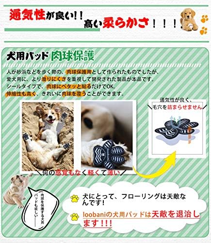Amazon Co Jp Loobani Dog Foot Pads Socks Pet Socks Anti Slip Paw Protection Anti Scratch Anti Slip Foot Dog Pad Provides Traction To Prevent Slipping From Hardwood Floors Great For Old Dogs