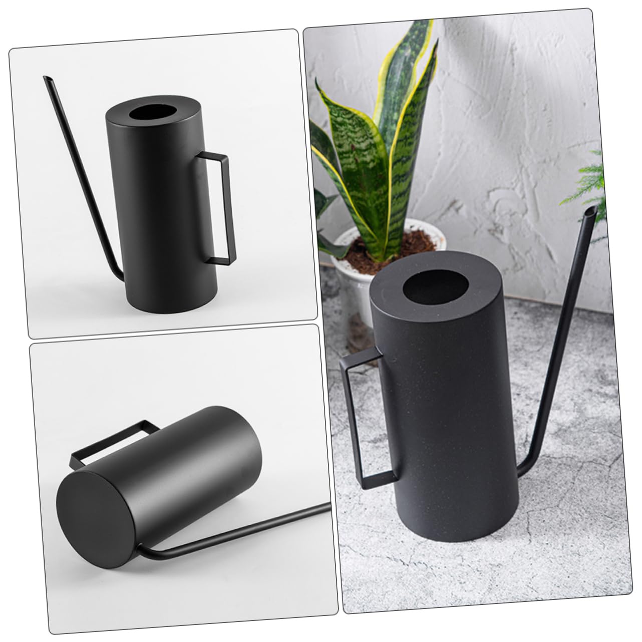 Kisangel 1 Pz Annaffiatoio Inossidabile da Design Vintagper Piante e Resistente per Ed Esterno Capacità per Annaffiature