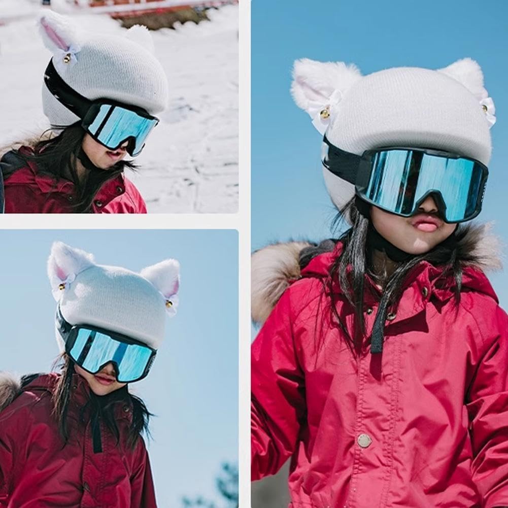OCKULT Skihelm-Überzug, für Sport, Jungen, Kinder, Ski, Snowboard, Fahrrad, Helm, Schutz, Winter, warm, niedlich Sport & Freizeit