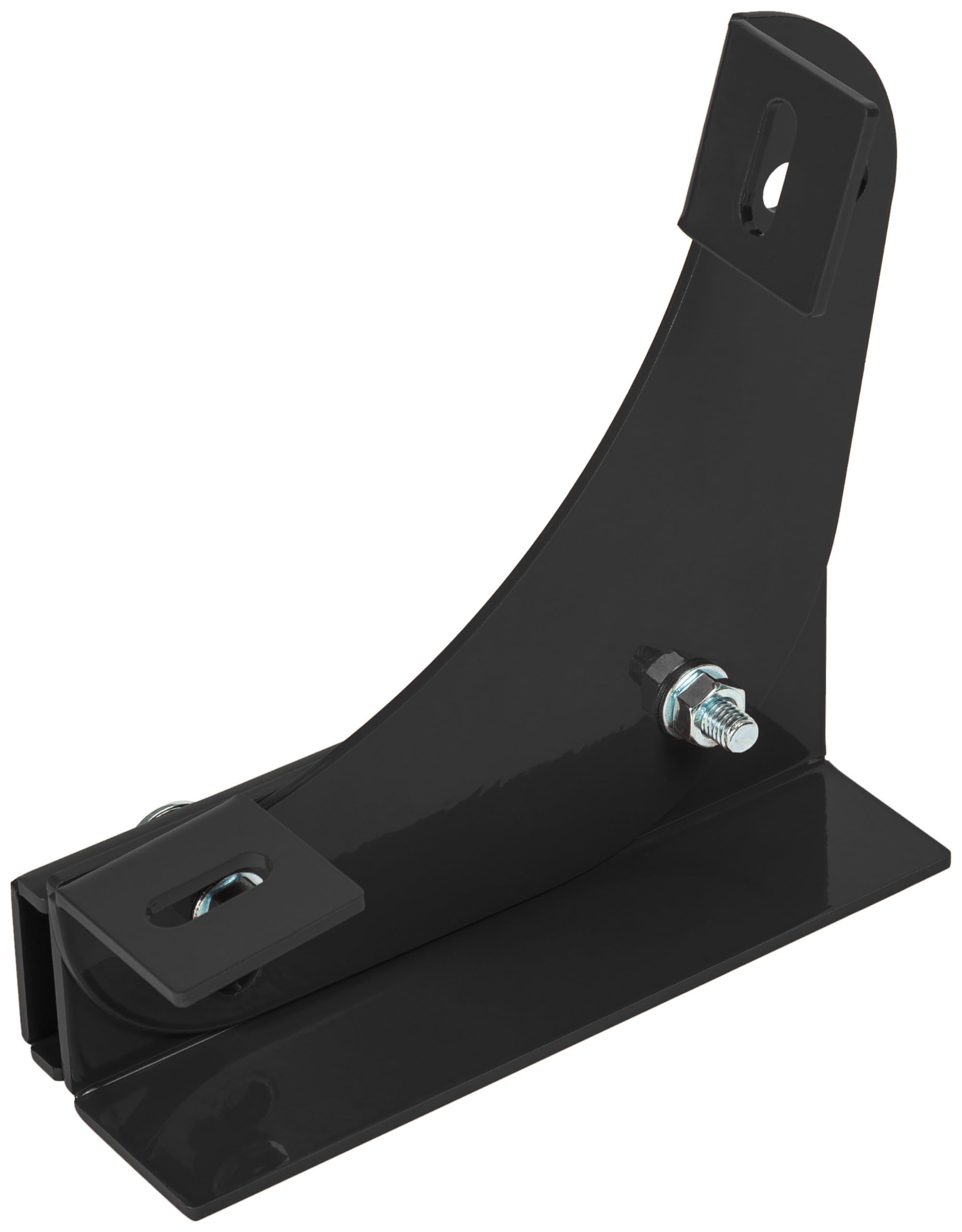 Dachtritt Steigtritt 80 cm Komplett für stehender Doppelfalz Blech stehfalz (RAL 9005 - Schwarz)
