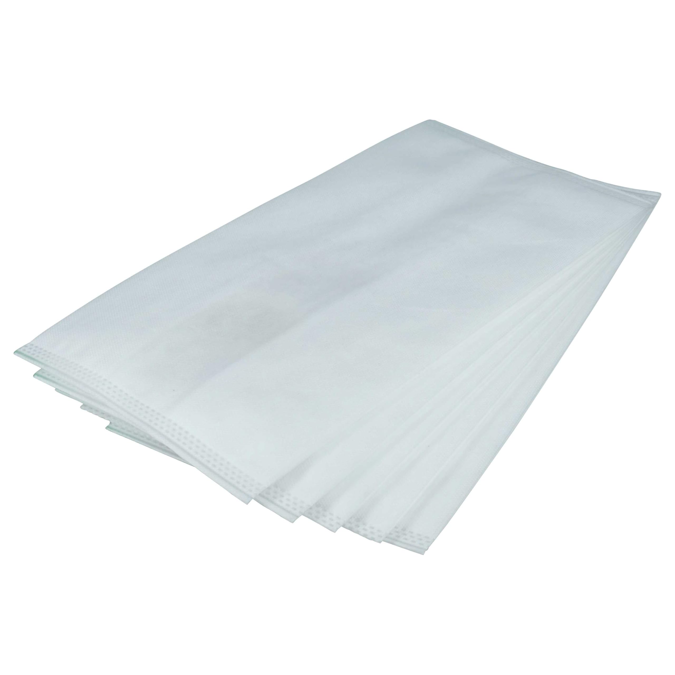vhbw 20x sacs remplacement pour Kärcher 6.904-333.0, 6.904-335.0, 69043330, 69043350 pour aspirateur - microfibres non tissées, 33,3cm x 17cm, blanc