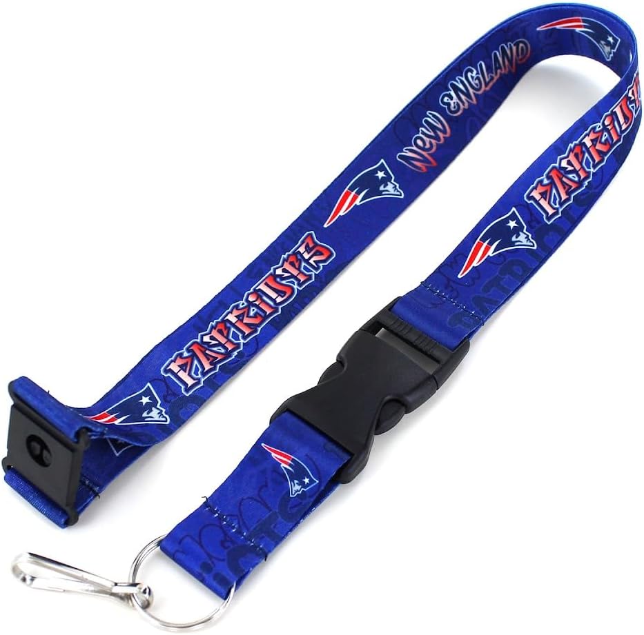 aminco NFL unisex-adult Nfl Graffiti Lanyard