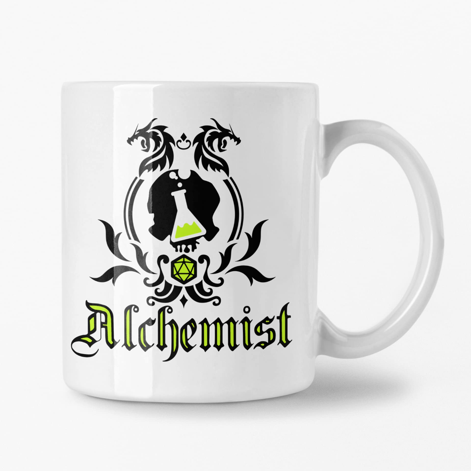 D and D Dungeon Master Alchemist Mug