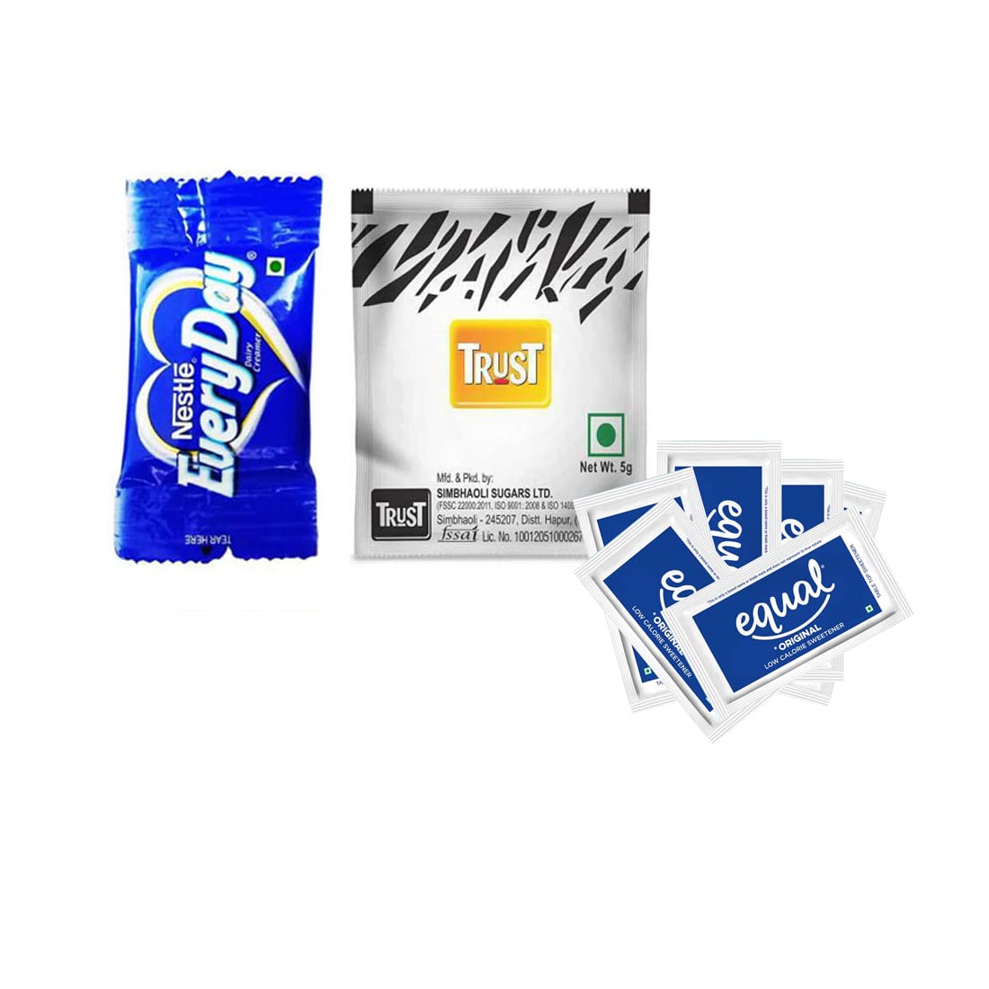 Buy Trust White Sugar Sachets1kg & Everyday Dairy Creamer 450g + Equal