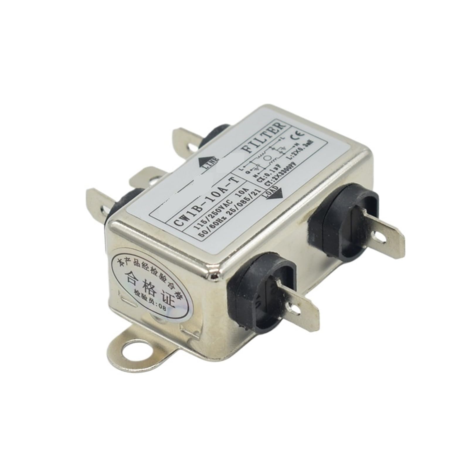 Filtro CW1B-10A-T CW1B-3A-T Filtro antirumore della Linea elettrica CW1B-6A-T(CW1B-10A-T)