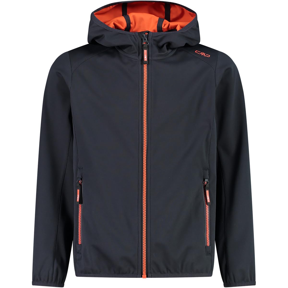 CMP - Children's hooded jacket, Anthracite, 152