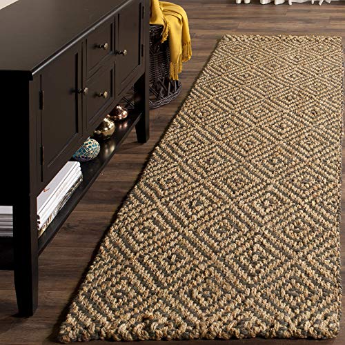 Safavieh Natural Fiber Collection 2'3" X 8' Natural Nf181A Handmade Premium Jute Runner Rug #TOP1