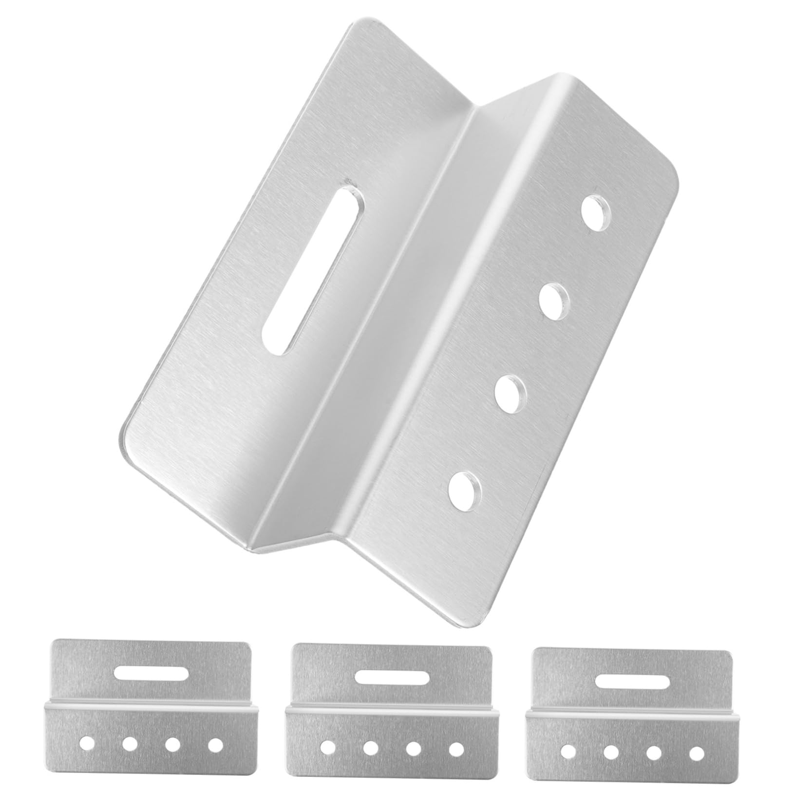 Gatuida 12piezas Soporte De Panel Solar z Brackets De Aluminio Para Rv y Kit De Montaje Ligero y Resistente De Tornillos Incluidos