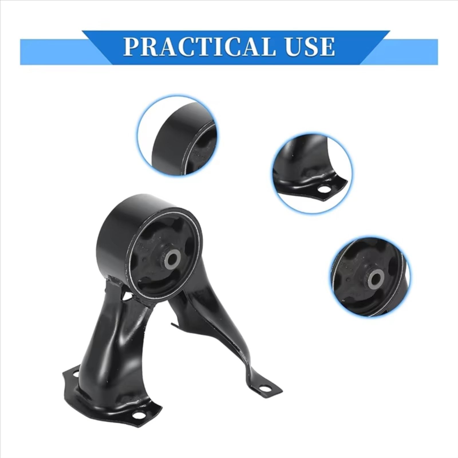 Compatibile Con Mitsubishi Per Lancer 2000-2013 Per Delica 2000-2005 Supporto Biscotto Motore Auto Anti-vibrazione Accessori Ricambi MR554746 Supporto Motore Lato