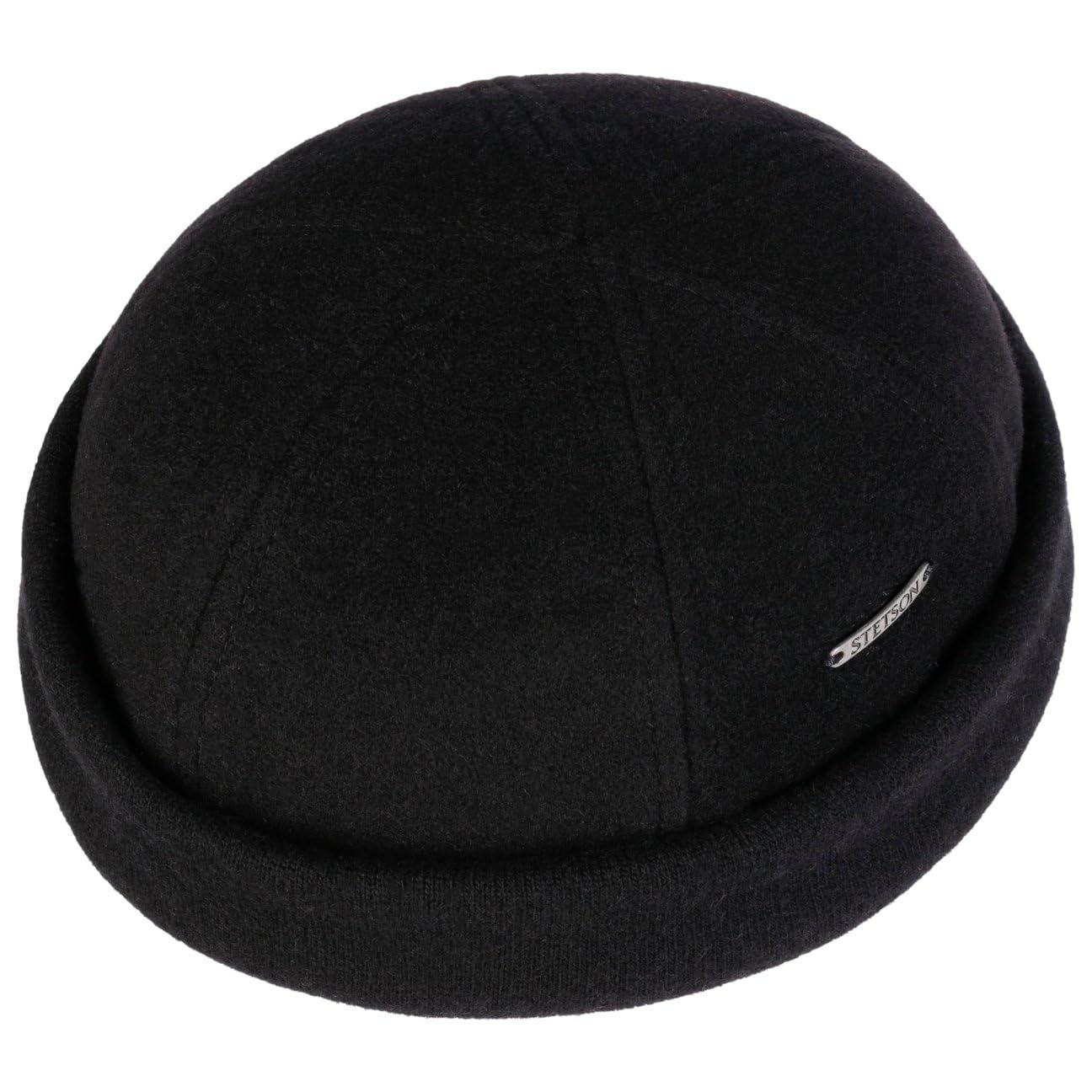 Stetson Gorro Docker Sparr Melange Hombre - Made in The EU Forro Polar de Invierno con Vuelta, Gorra Docker, Forro, otoño/Invierno