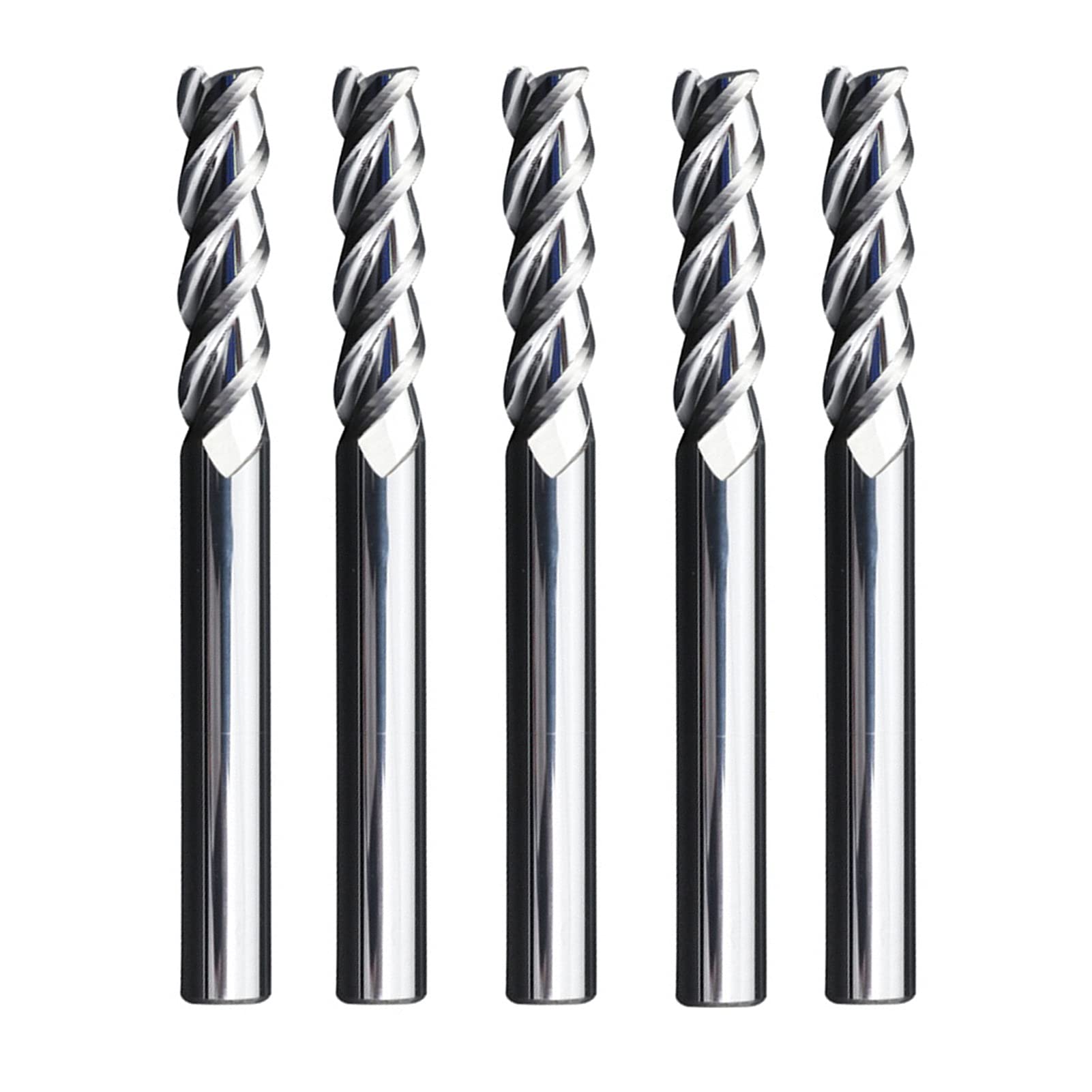 Molinos de extremo del radio de la esquina de carburo 3flutes HRC55 Endmill for el cortador de fresado CNC de acero de tungsteno de aluminio Fresas de mango JIYAMI'EN EL (Size : 3R0.5X4DX50L 3T, Col