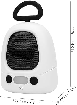 ASHATA Intelligent Voice Robot, WiFi 2.4G AI Interactive Smart RobotLearning Assistant Answering Questions Chatting