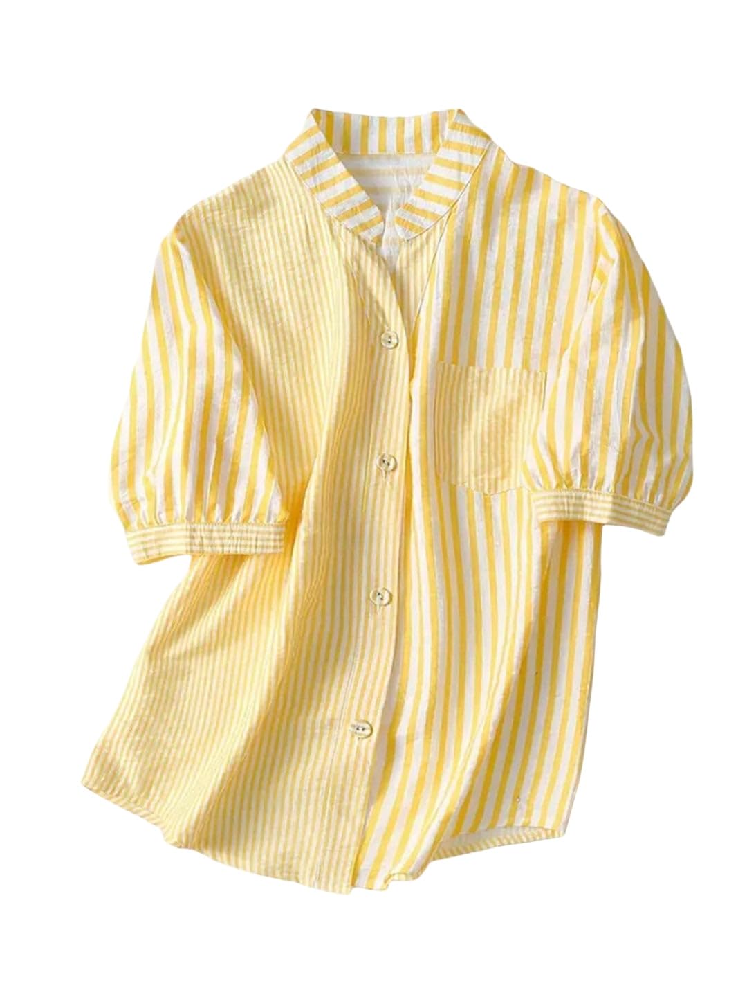 blackhatch Women's Stylish Casual Top for Summer Comfortable | Striped Top| Perfect for Everyday Wear-picture-35