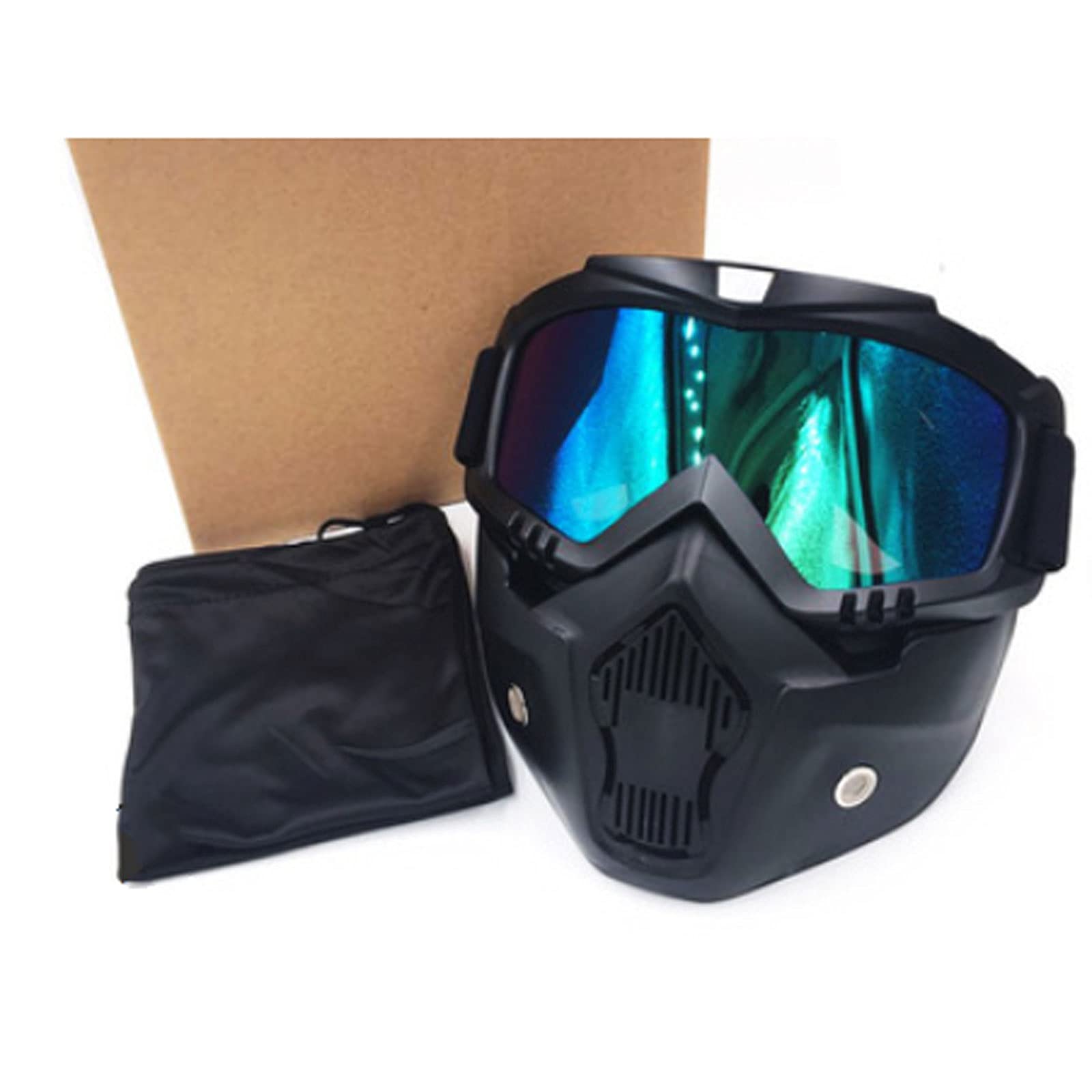 DieffematicHXJ Gogle narciarskie Gogle narciarskie Obiektyw magnetyczny - Gogle śniegowe Snowboard dla mężczyzn Dorosłych, wodoodporna, Dowód (Color : Yellow)