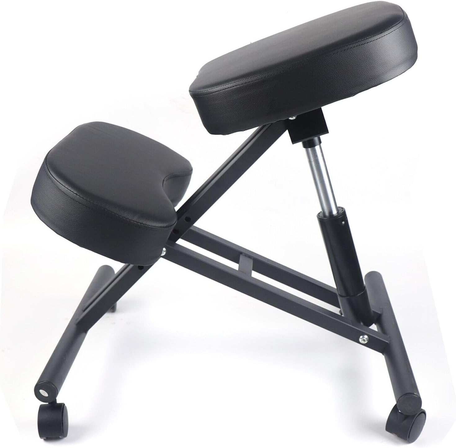 Silla ortopédica para la rodilla, silla de ordenador, taburete para rodilla, 50-60 cm, ajustable, silla ergonómica