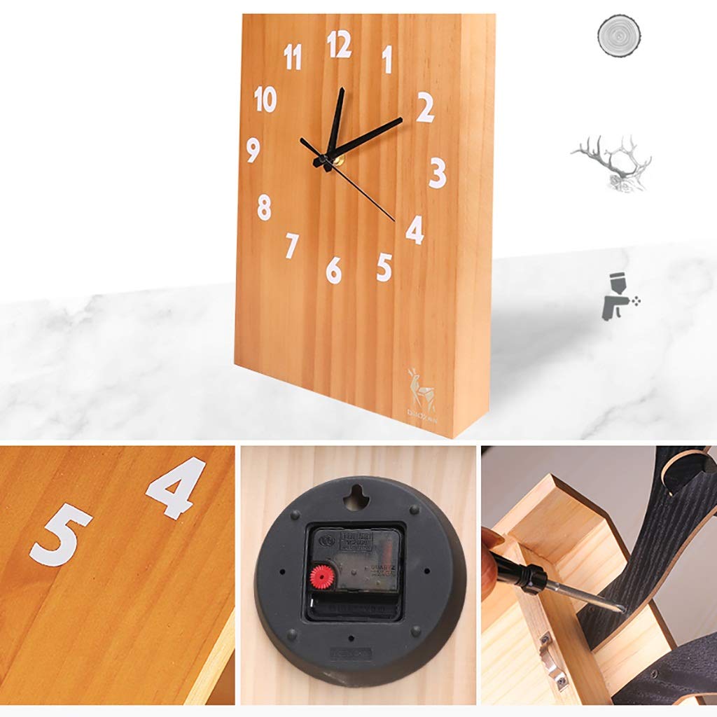 Ramki ścienne i stojące Wood Picture Frame dla 7 zdjęć Indywidualne zdjęcie Kolaż Multi Apperture Frames Photo Ramka na ścianie i domu, 3 kolory Zestawy ramek do zdjęć w różnych rozmiarach(B)