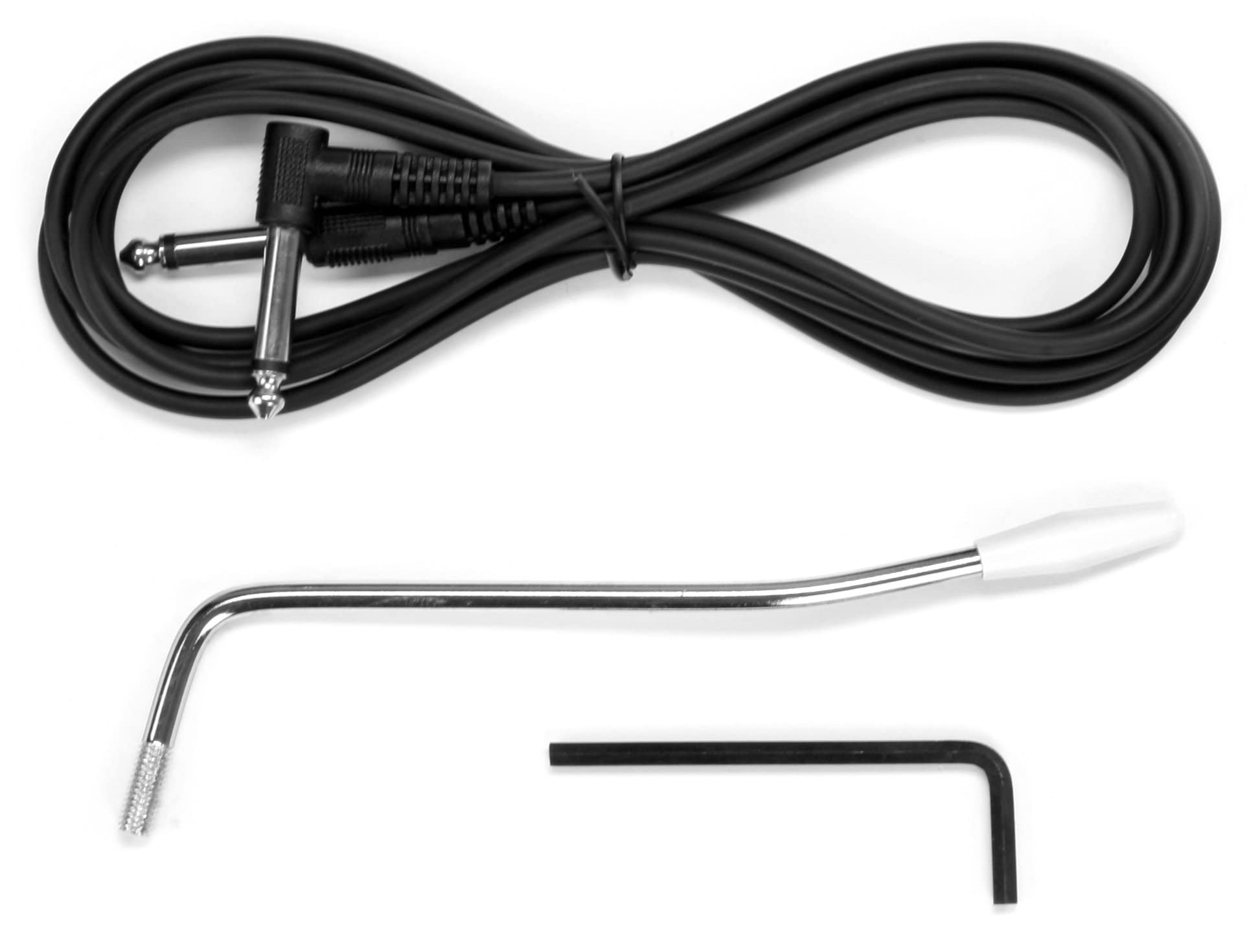 Rocktile Sphere Classic Black E-Gitarre Set (E-Gitarre in ST-Design mit 3 Tonabnehmer und Tremolo, inklusive Verstärker, Ständer, Stimmgerät, Gurt und Gitarrenkabel) Schwarz