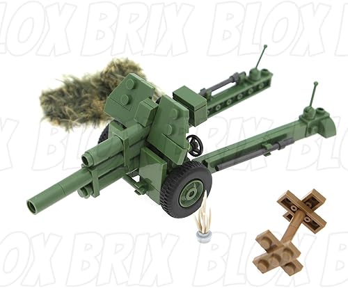 Miniatura 5 de BloxBrix 180 piezas de armas-ametralladoras-rifles compatibles con las principales marcas, minifiguras-complementos-base-militares-soldados-policía,