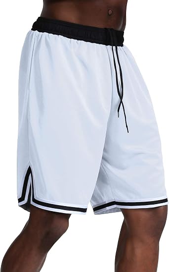 Basketball Pants, Sportswear, Half Mens Shorts, Training, Running, UV Protection, Sweat Absorbent, Quick Drying