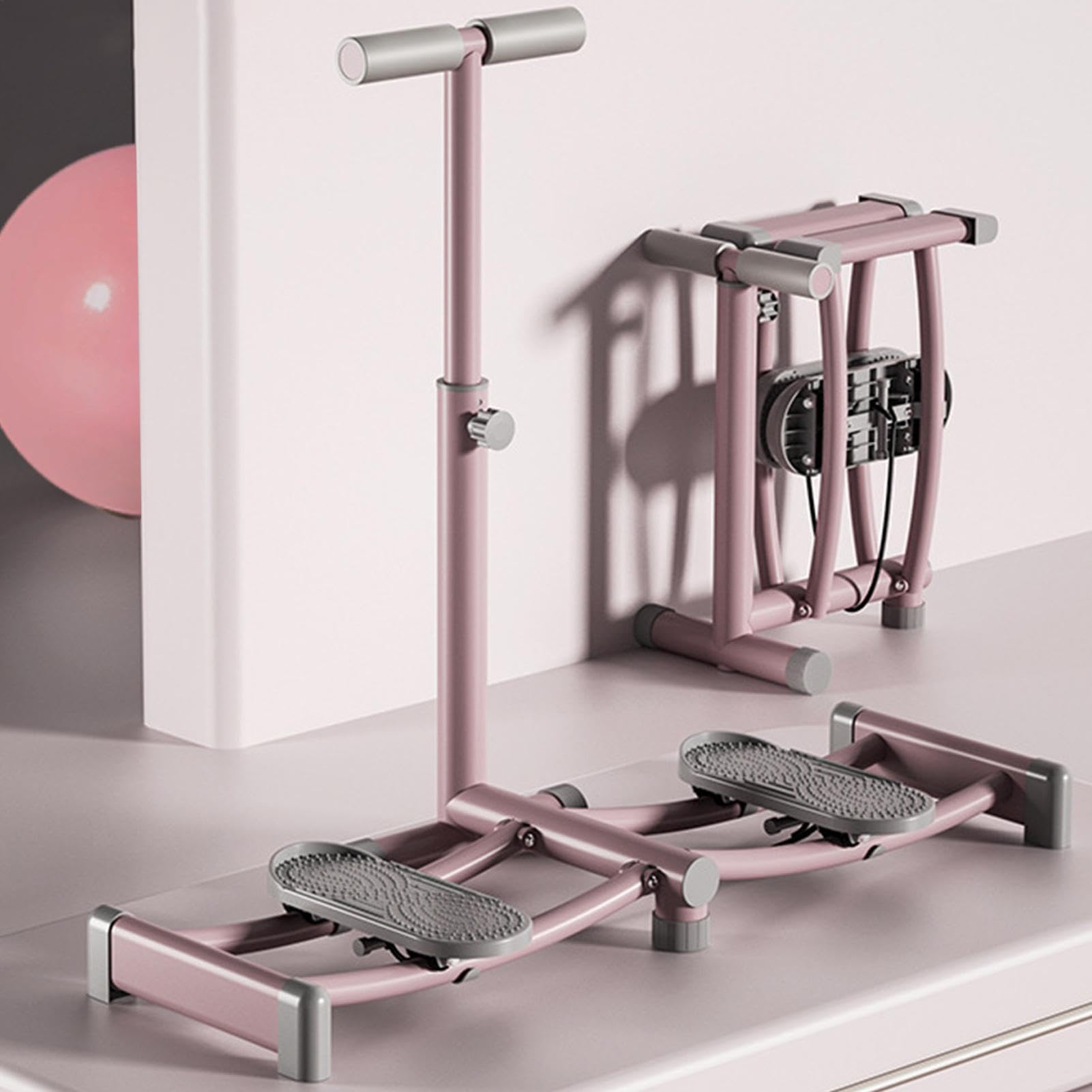 Macchina Per Esercizi Sci Trainer Guida Scorrevole Pieghevole, Corda , | Da Donna Strumento allenamento muscolare fitness palestra trainer soggiorno camera lavoro