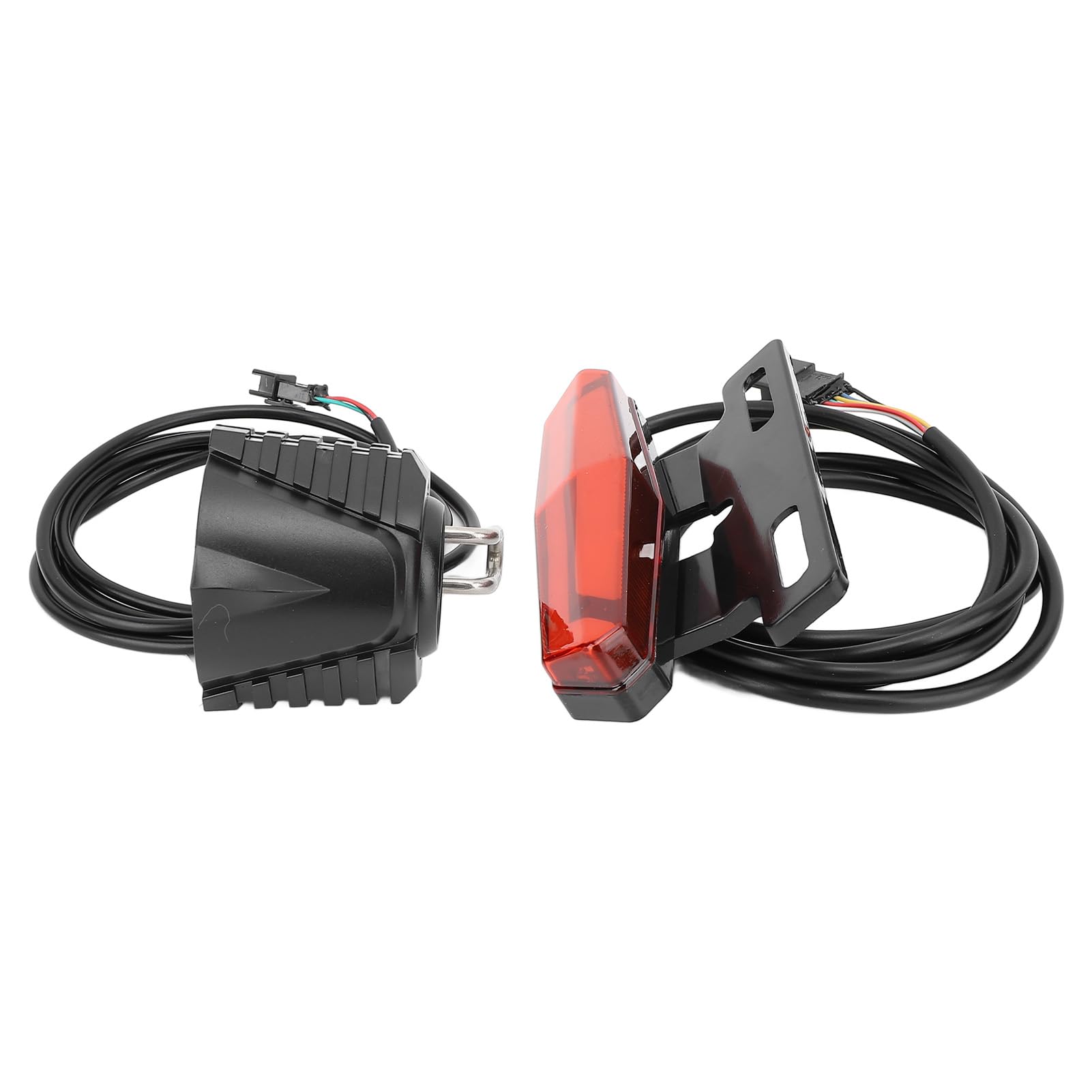 SUNGOOYUE Set Luci per Bici Elettriche, Luce Posteriore Freno Anteriore a LED con Indicatore di Direzione per Bici Elettriche 24V 36V 48V, Luce per Ad Alta luminosità