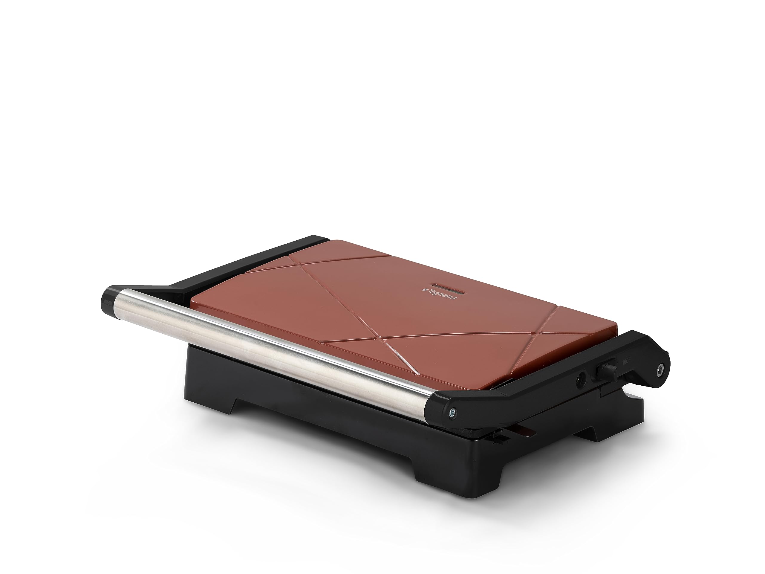 Tognana Iridea, Tostiera Mini Grill con termostato, rosso mela