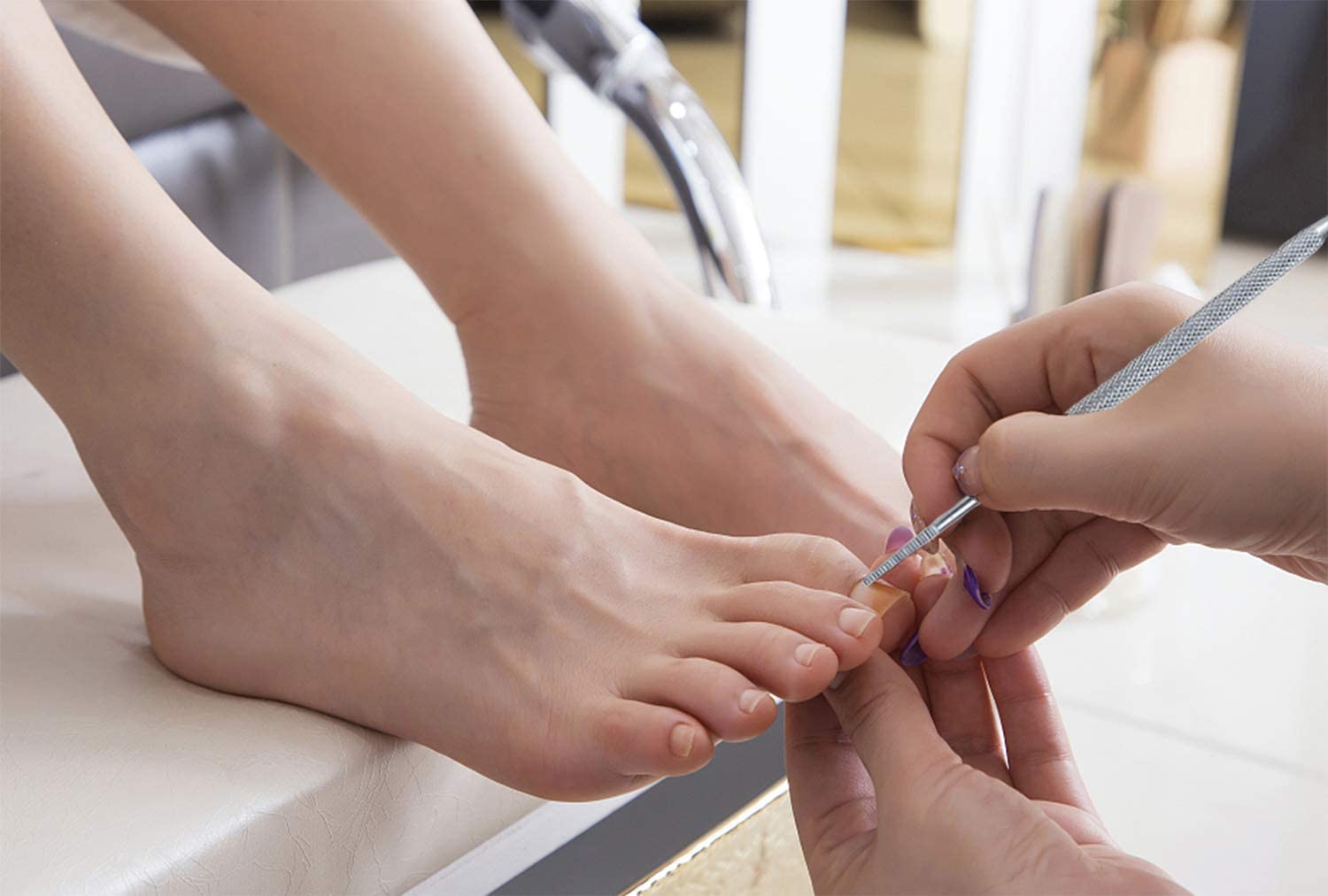 6 herramientas de uñas de acero inoxidable para uñas de los pies, levantador de uñas, limpiador de uñas de los pies, herramientas de manicura 2