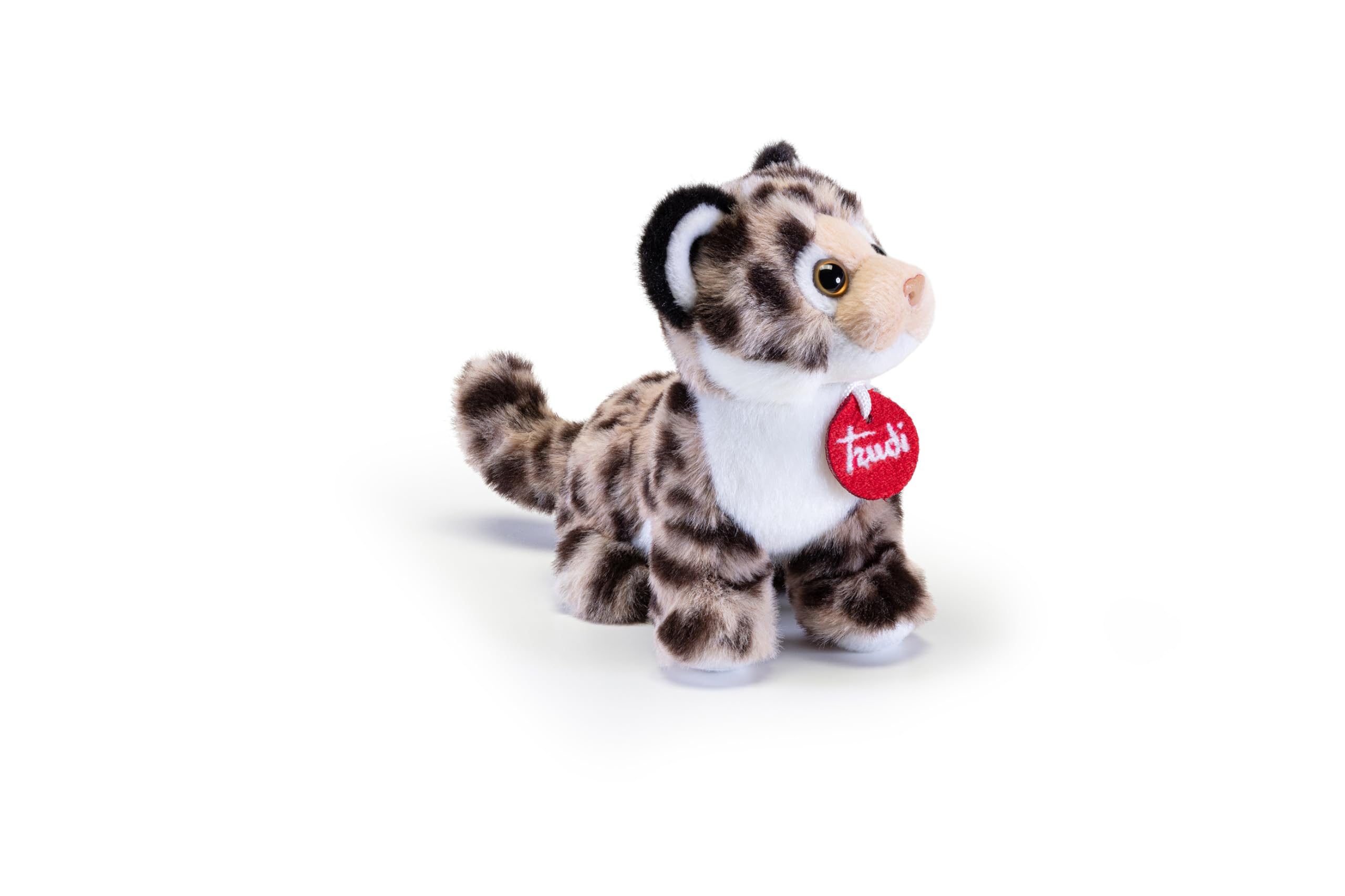 Trudi Trudino Leopard Deluxe Ideal plush as a gift for birthdays, Christmas and other occasions | 9x14x13cm size XS | Trudini | model 52229