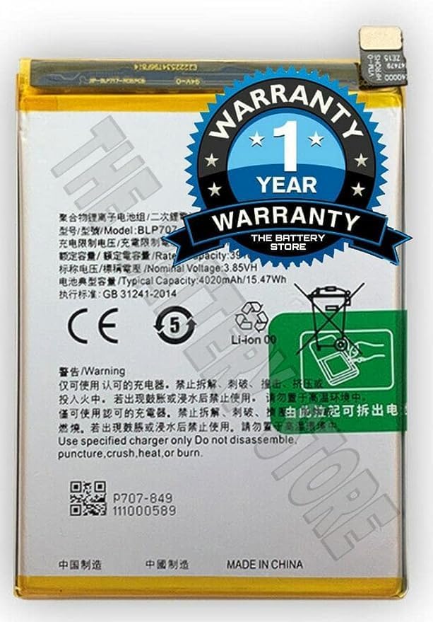 Image of Original BLP707 Battery for Oppo F11 / CPH1913 / CPH1911 / Battery with 1 Year Warranty** (SEP42)