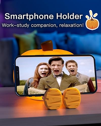 Miniatura 4 de Luz nocturna de calabaza personalizada para niños, estética, genial, raro, cosas lindas, regalo kawaii, lámpara de noche para bebé, decoración de