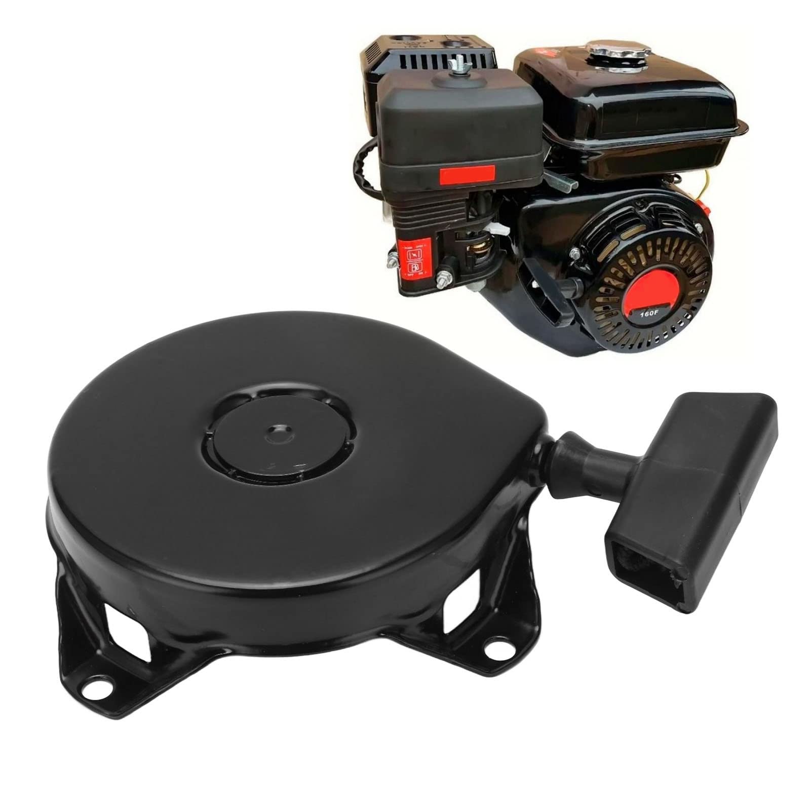Rücklaufstarter, Rücklaufseilzugstarter-Baugruppe 590706 590595 590558 Rücklaufstarter Ersatz für Tecumseh LAV TVS AH600 AV520