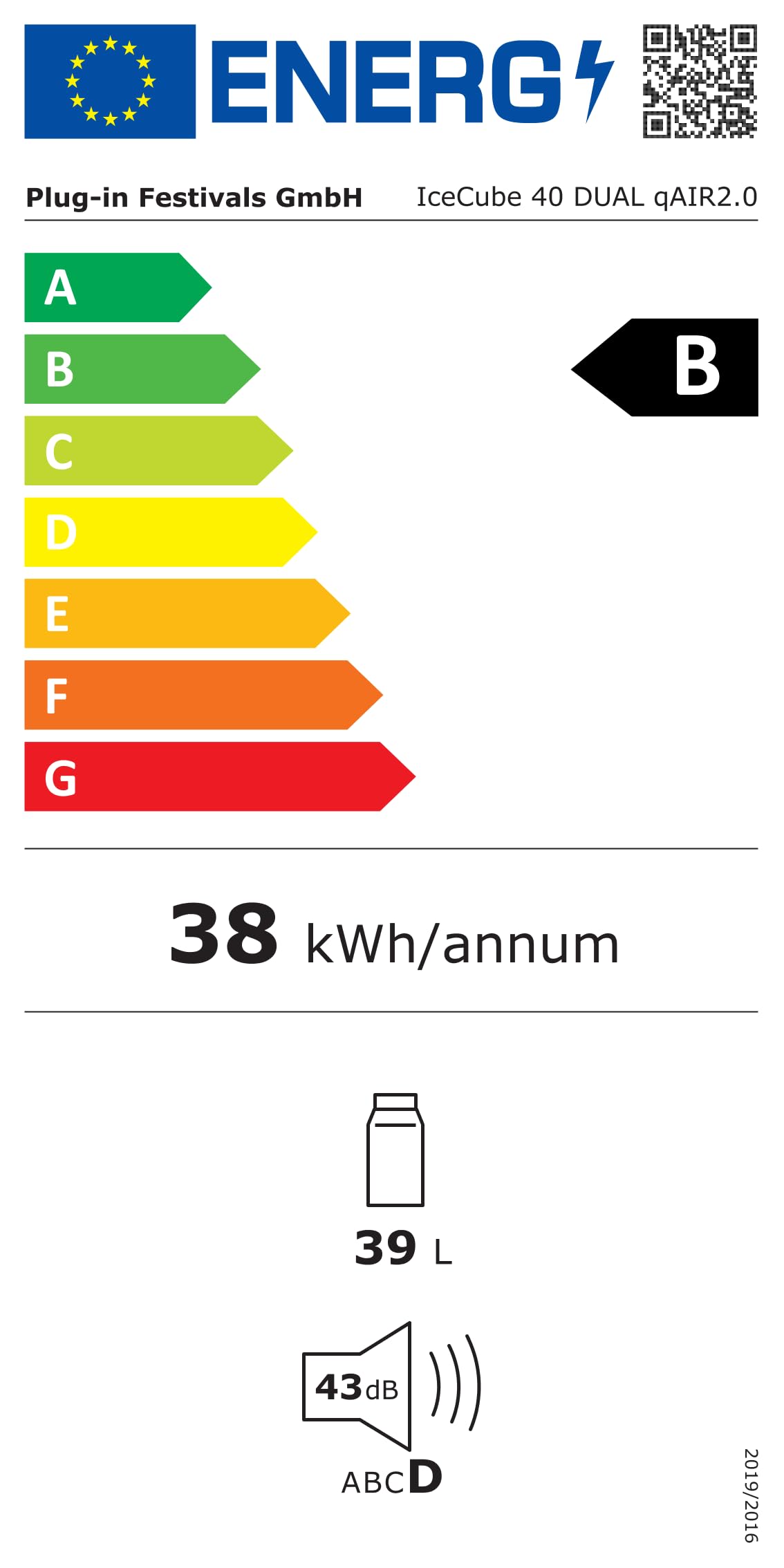PLUG IN FESTIVALS elektrische Kühlbox - 2 Fächer Kompressor Kühlbox 12v 230v - bis -20 Grad & App-Steuerung - Gefrierbox Auto & Camping - DUAL Ice Cube elektrisch (38 Liter)