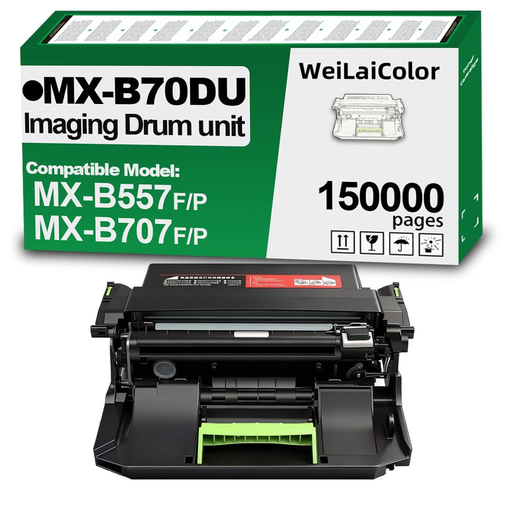 Unité tambour MX-B70DU : corrigez les traces noires sur Sharp MX-B557F - 7